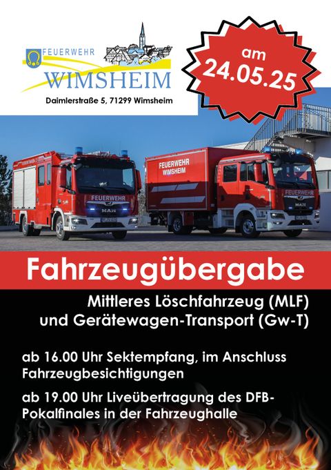 Fahrzeugübergabe