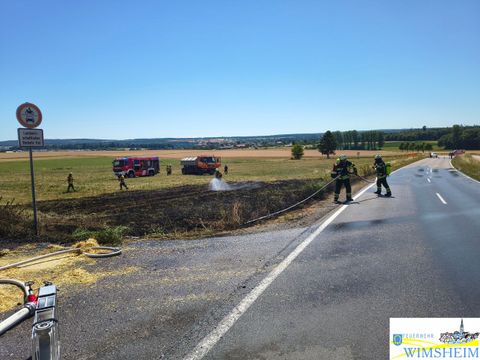 Bild von der Einsatzstelle